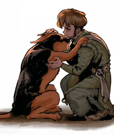 Calix and Autumn's last goodbye