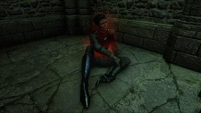 Cassandra in ihrer Zelle