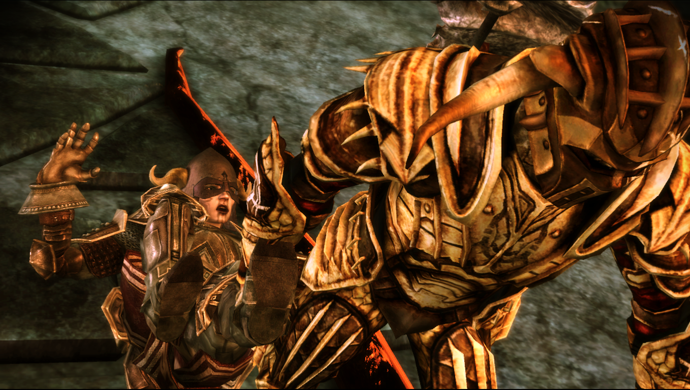 Dragon Age: Origins  With 'Elder Scrolls V: Skyrim' on shelves