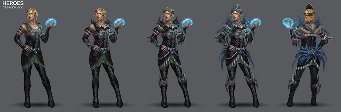 Maevaris Tilani in Heroes of Dragon Age