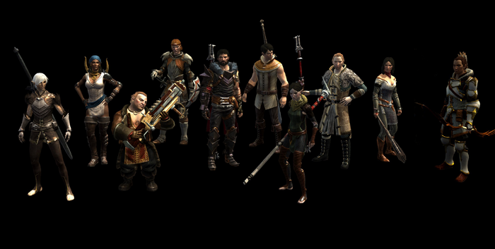 Dragon Age 2 Party Select