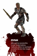 Publicidad de Zevran para Dragon Age: Origins.