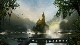 Concept Art of the Temple of Mythal