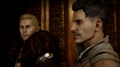Cullen und Dorian in der Kirche von Haven