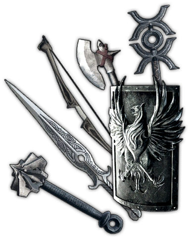 dragon age origins weapons list