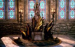 Andrastian Throne with both accessories