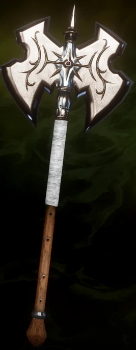Engraved Battleaxe