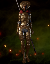 Vivienne in the armor