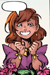 Francesca as a young woman