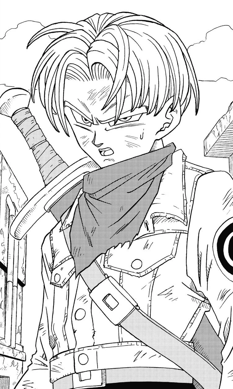 Future Trunks Dragonball English Manga Wiki Fandom