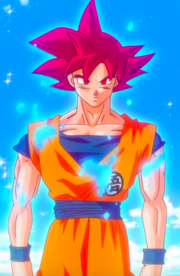 Super Saiyan God Goku