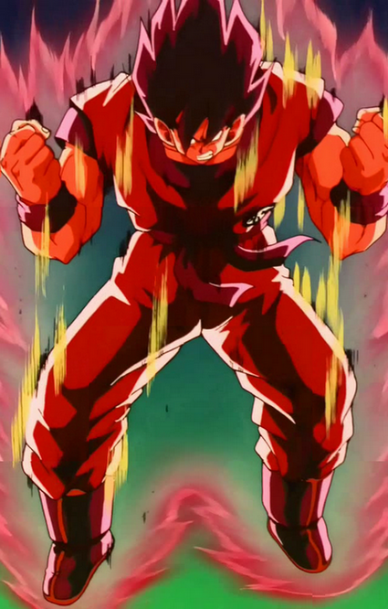 COMO DESENHAR Goku Super Saiyan Blue Kaioken x10