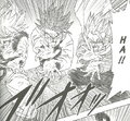 Super Saiyan Goku & Future Warriors fires the Multiple Kamehameha