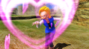 Android 18 blowing a kiss in Zenkai Battle Royale