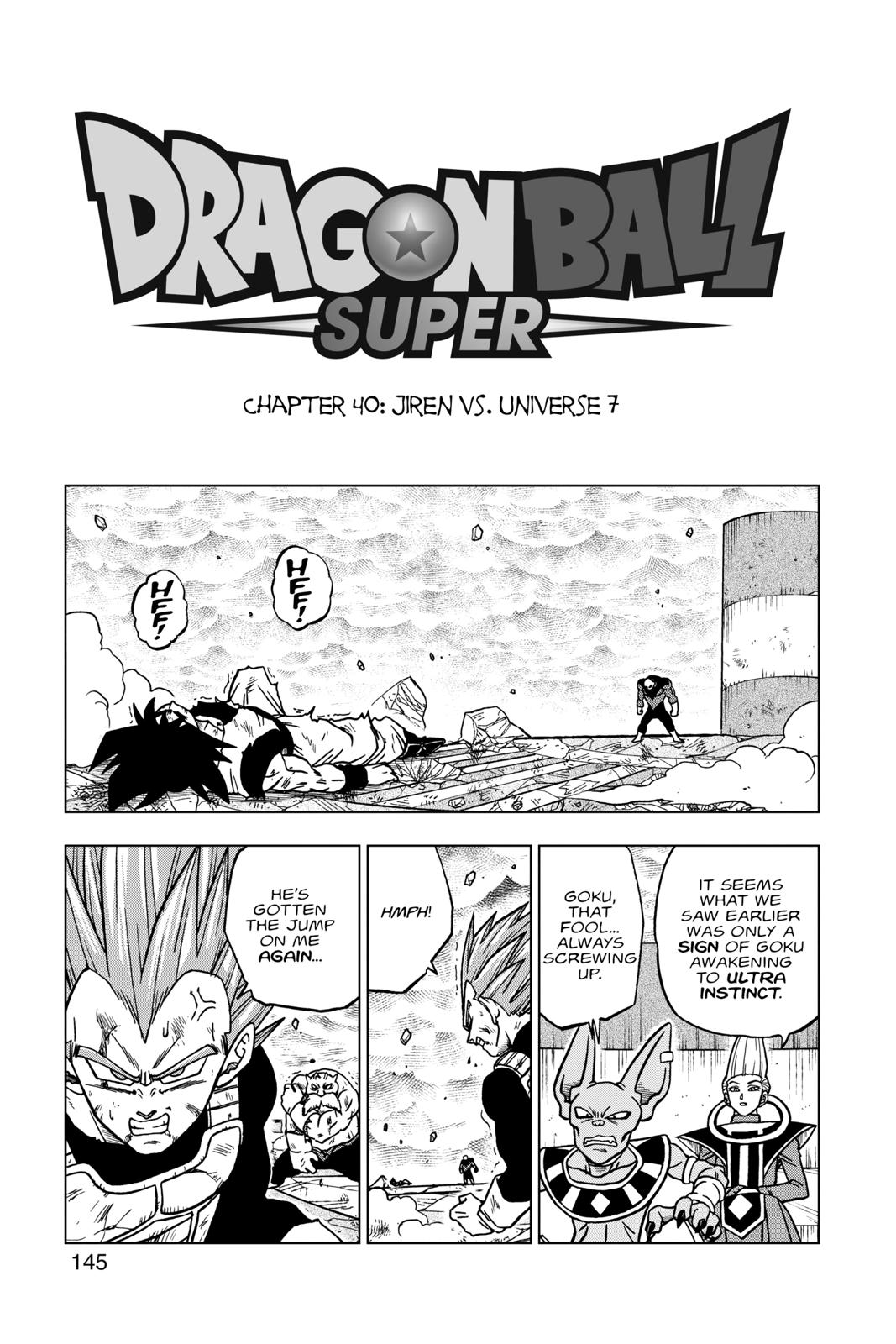 Dragon Ball Super (manga) – Capítulo 94 – DB UNIVERSO