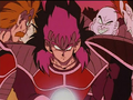 A Saiyan creates a Power Ball