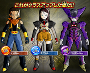 Android avatars from Dragon Ball Heroes