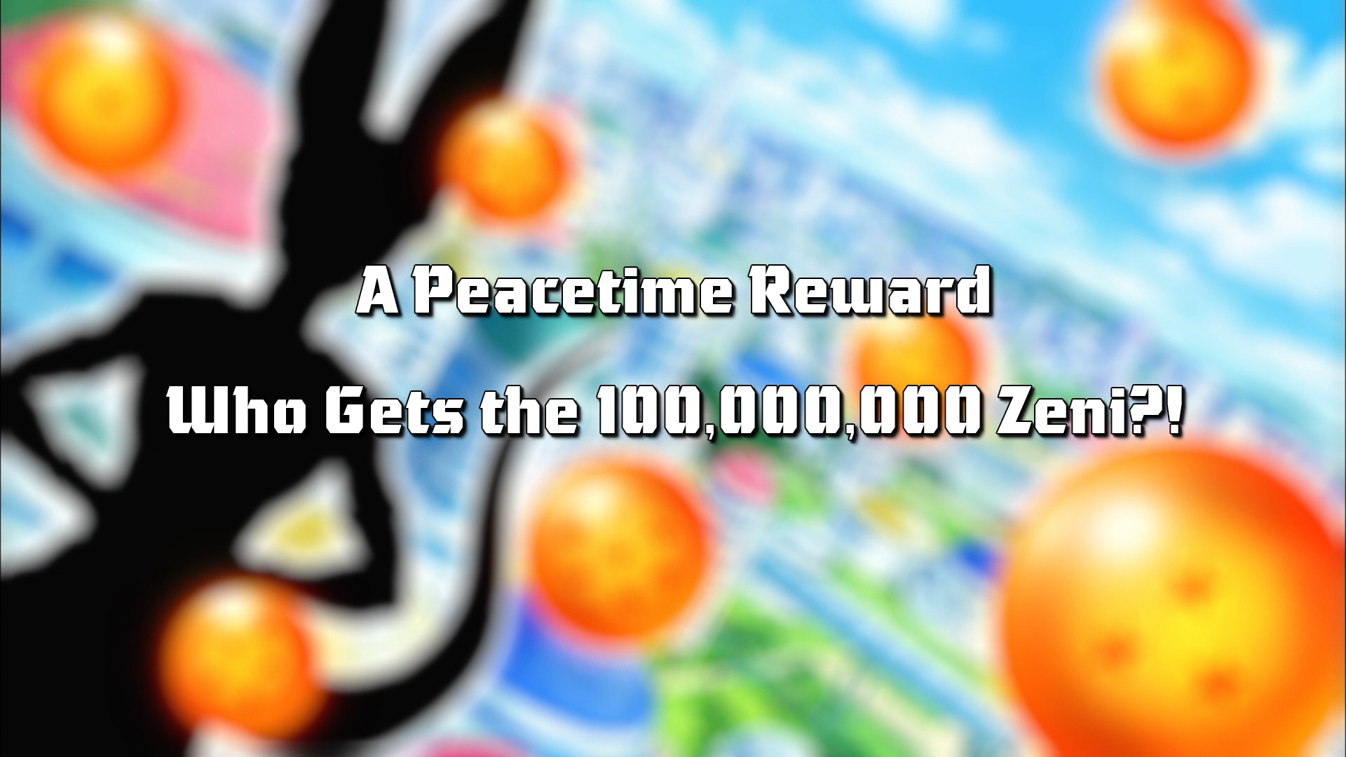 Watch Dragon Ball Super Episode 1 Online - The Peace Reward - Who Will Get  the 100 Million Zeni?