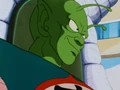 King Piccolo on his throne in King Castle