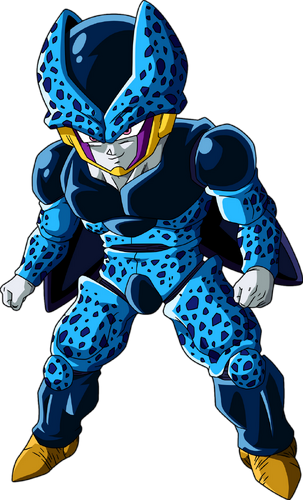 Render Dragon Ball cell jr