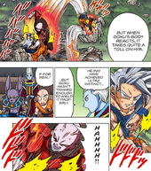 UI Goku defends against Jiren