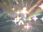 Gogeta tosses his Stardust in Budokai Tenkaichi 3