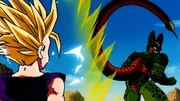 Gohan confronta Cell Semi-Perfeito