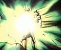 Piccolo's blast stopped by Goku in The World's Strongest