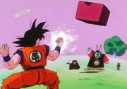 Entrenamiento de Goku con la genkidama