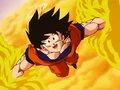 Goku flying while in the Other World