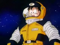 Goku in outer space