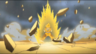 Goku powers up to Super Saiyan 3