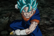 Vegetto Blue Fighting Pose