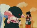 Yamcha about to attack oolong