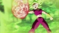 Kefla focusing the Gigantic Breaker's energy sphere into her fist