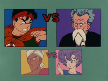 Tableau des affrontements
