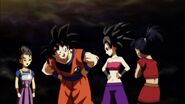 Goku conoce a Saiyan del Universo 6