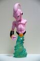 Kid Buu model kit bust blue aura front angle view