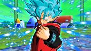 SDBH World Mission Ch5, Sub Ch4 Final Chapter Super Saiyan Blue Beat (Earthling-Saiyan hybrid SSGSS Beat)