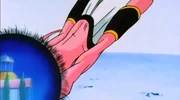 Majin Boo escapa da Sala do Tempo