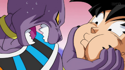 Beerus Goku is careful-