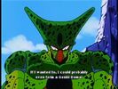 Cell says he can also perform Spirit Bomb