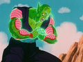 Piccolo gathers energy for the Light Grenade