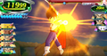 Kid Vegeta's Galick Beam in Ultimate Mission X