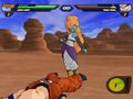 Zangya beats Krillin in Budokai Tenkaichi 2