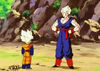 Goten and Gohan in the eastern forest