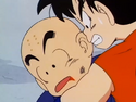 Goku devastated by Krillin's death