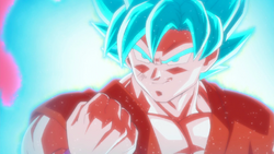 Dragon Ball Super - Goku SSJ Blue Kaioken X20 by razorzeshu