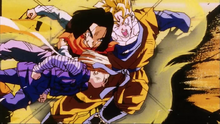 Mort de Gohan par les humains artificiels