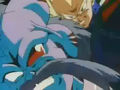 Vegeta appears behind Lychee